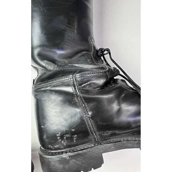 Vintage Equestrian Horse Riding Boots Vibram Sole Mens Size 10D Hand Made